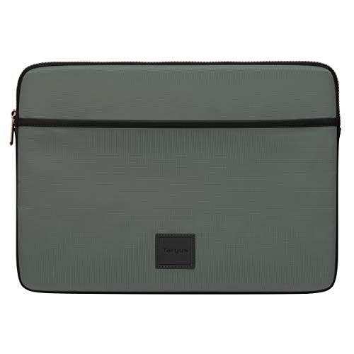 targus-urban-laptop-sleeve-for-14-laptop-weather-resistant-olive-tbs93405gl image 6