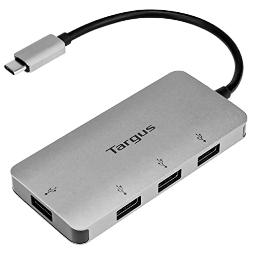 targus-usb-c-to-4-port-usb-a-hub-gray-ach226eu image 7