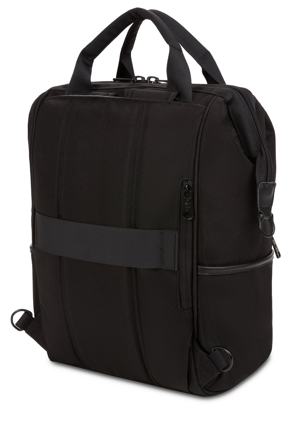 swissgear-artz-pro-laptop-backpack-vintage-doctor-bag-style-with-steel-framed-wi image 7