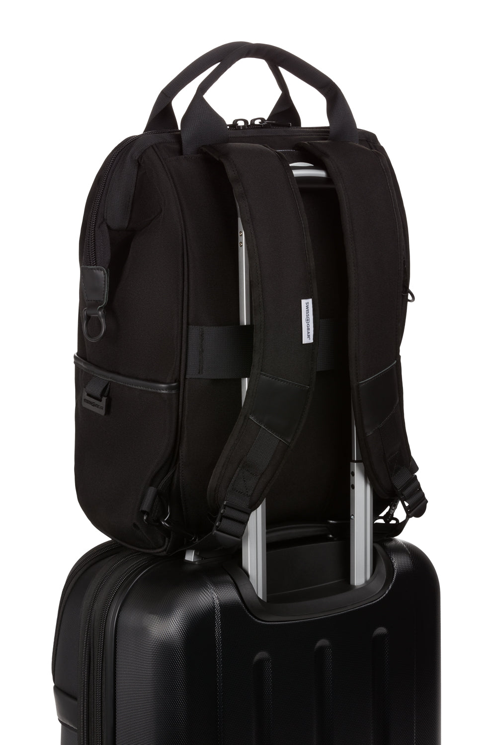 swissgear-artz-pro-laptop-backpack-vintage-doctor-bag-style-with-steel-framed-wi image 8