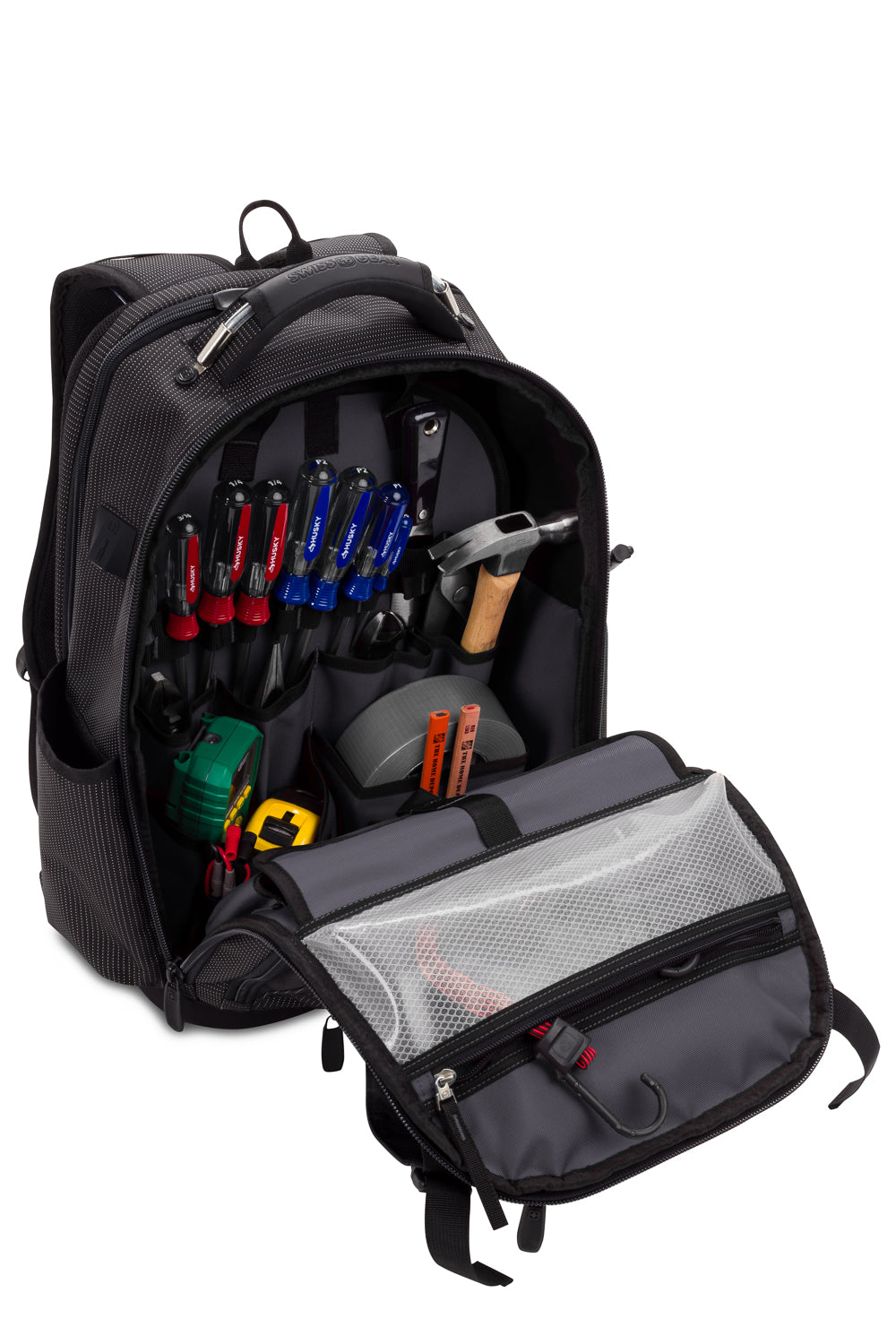 swissgear-work-pack-pro-tool-backpack-17-laptop-compartment-60-tool-organizer-sl image 7