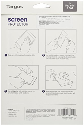 targus-screen-protector-for-ipad-mini-bubble-free-anti-glare-awv1246us image 4