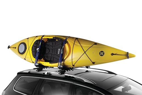 thule-hullaport-pro-rooftop-kayak-carrier-foldable-j-cradle-75lb-capacity image 7