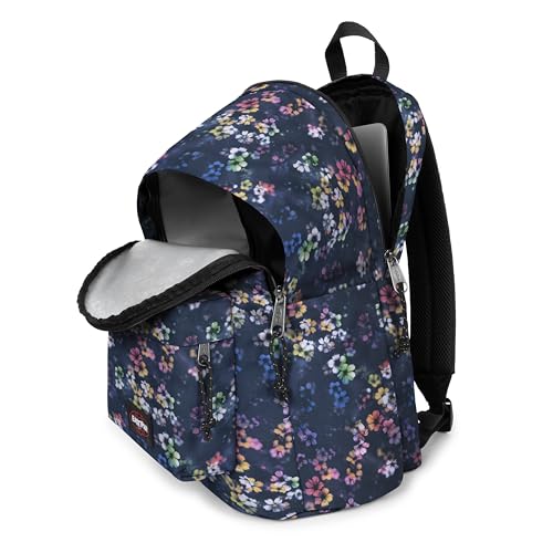 eastpak-day-office-31l-laptop-backpack-for-16-devices-flora-fade-navy-anti-theft image 8