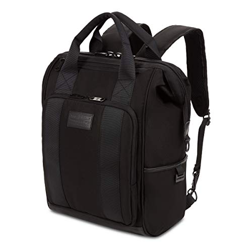 swissgear-3577-laptop-backpack-doctor-bag-style-fits-16-inch-laptop-black-stealt image 8