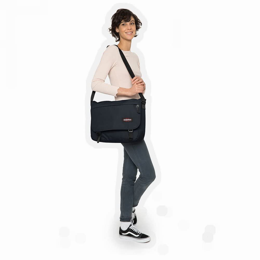 eastpak-delegate-20l-weatherproof-shoulder-bag-with-17-laptop-sleeve-trolley-str image 2