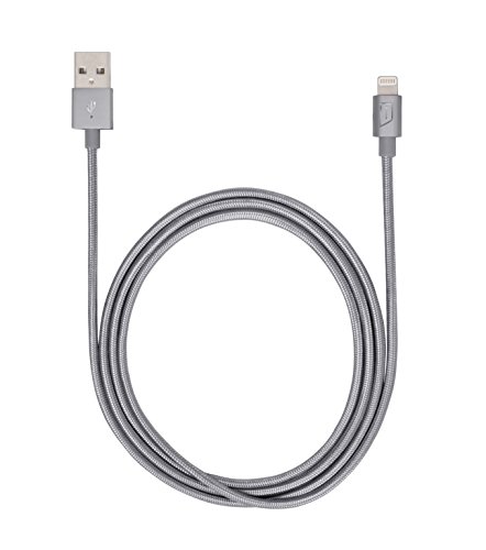 targus-braided-lightning-sync-charge-cable-4-feet-space-grey-acc994cai image 5