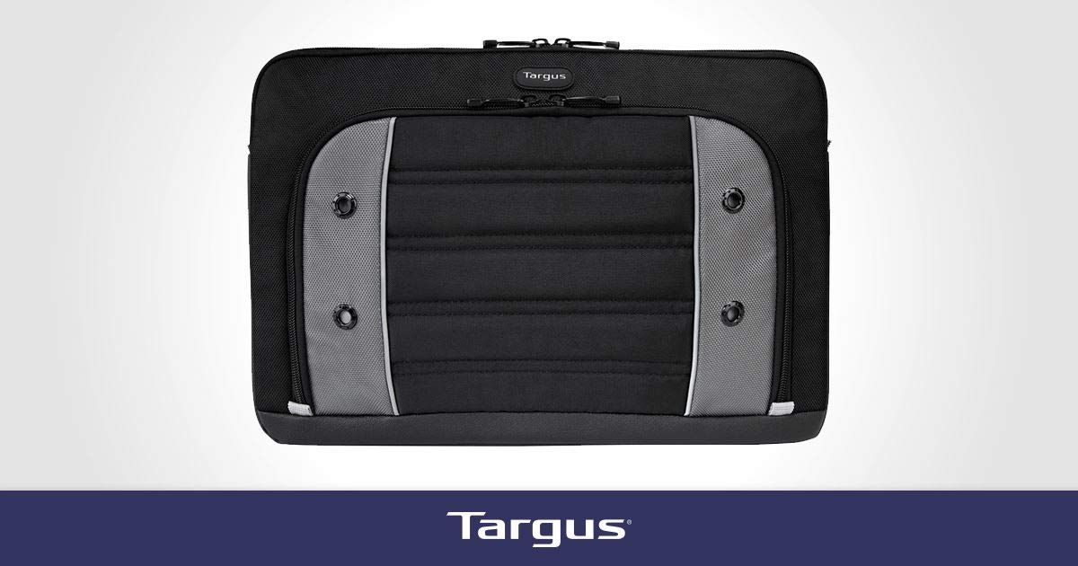 targus-drifter-laptop-sleeve-for-15-6-inch-laptop-black-gray-tss875 image 2