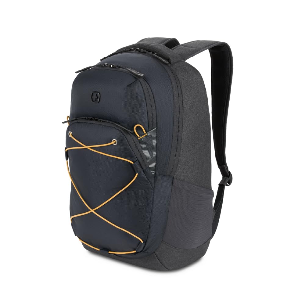 swissgear-8175-laptop-backpack-with-bungee-cord-web-navy-grey-heather-fits-16-la image 8