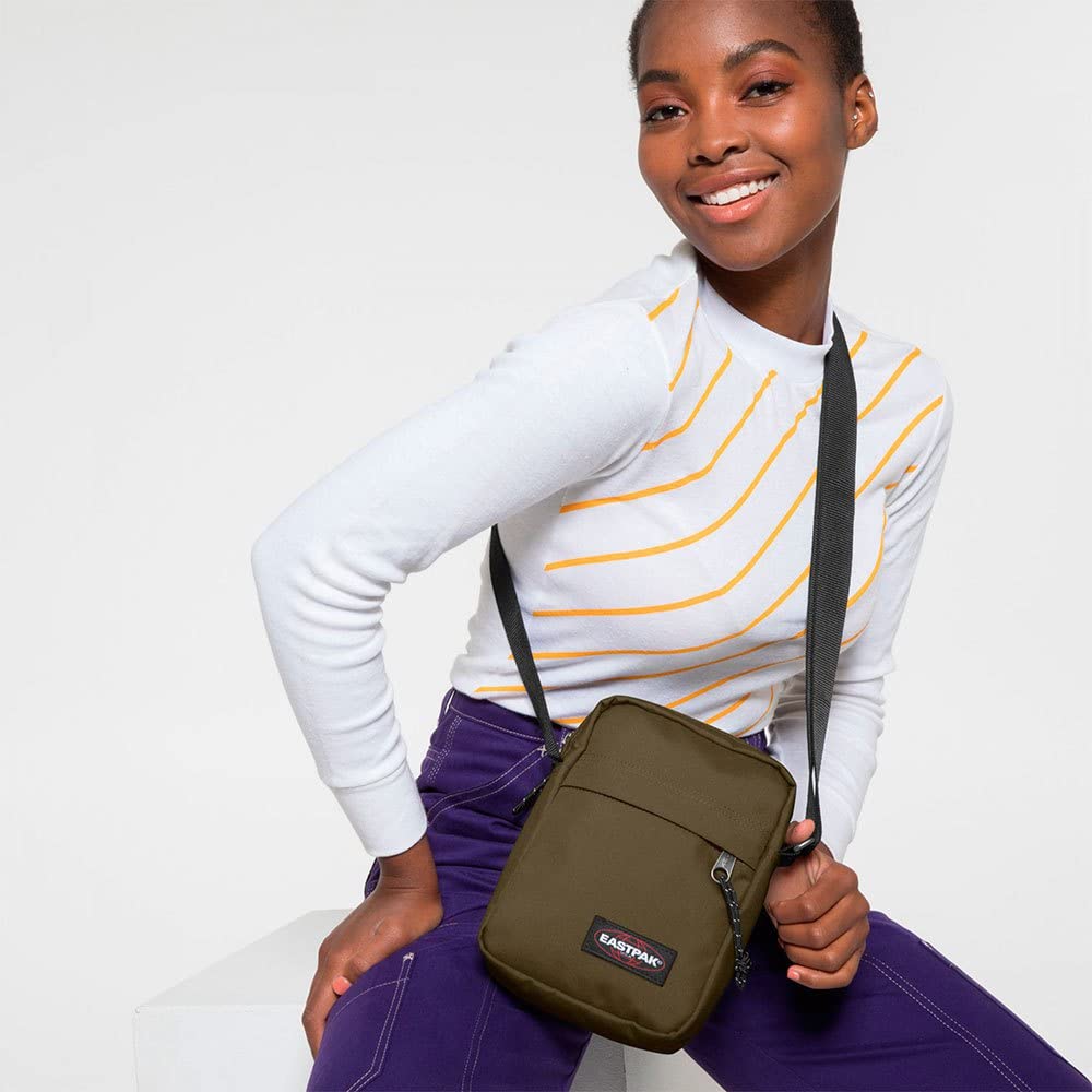 eastpak-the-one-messenger-bag-2-5l-polyester-adjustable-strap-army-olive image 2