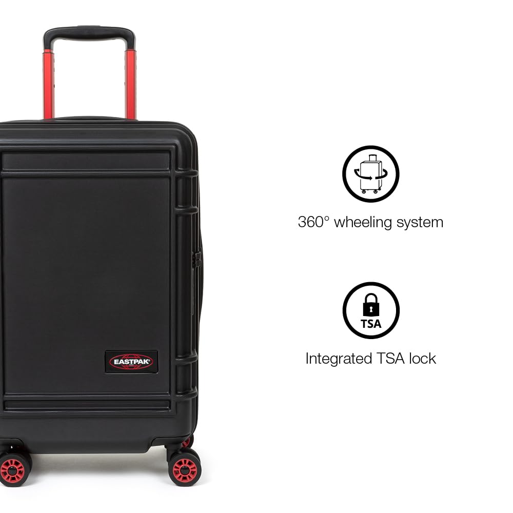 eastpak-resist-r-zip-s-34l-hardshell-carry-on-suitcase-with-dual-compartments-ts image 6