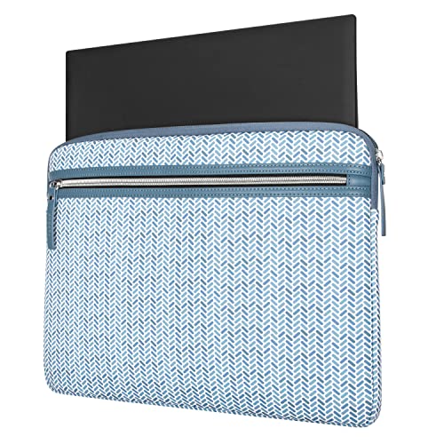 targus-13-14-arts-edition-sleeve-herringbone-blue-stylish-casual-design image 8