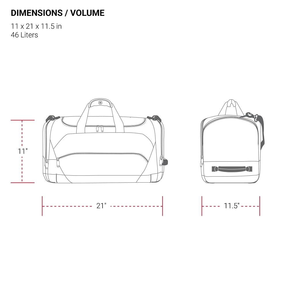 swissgear-1900-22-duffel-bag-travel-gym-bag-with-shoe-compartment image 6