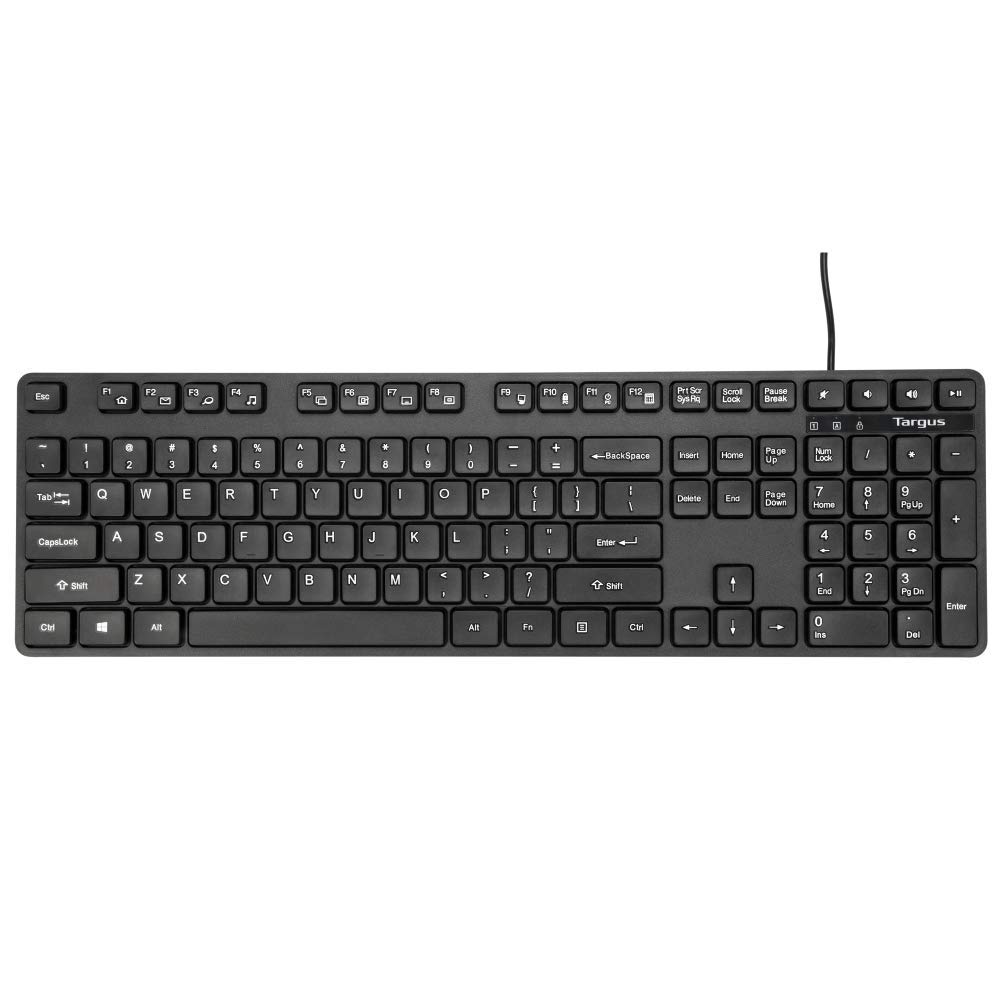 targus-usb-standard-size-corporate-keyboard-akb30us-full-size-104-key-qwerty-plu image 1