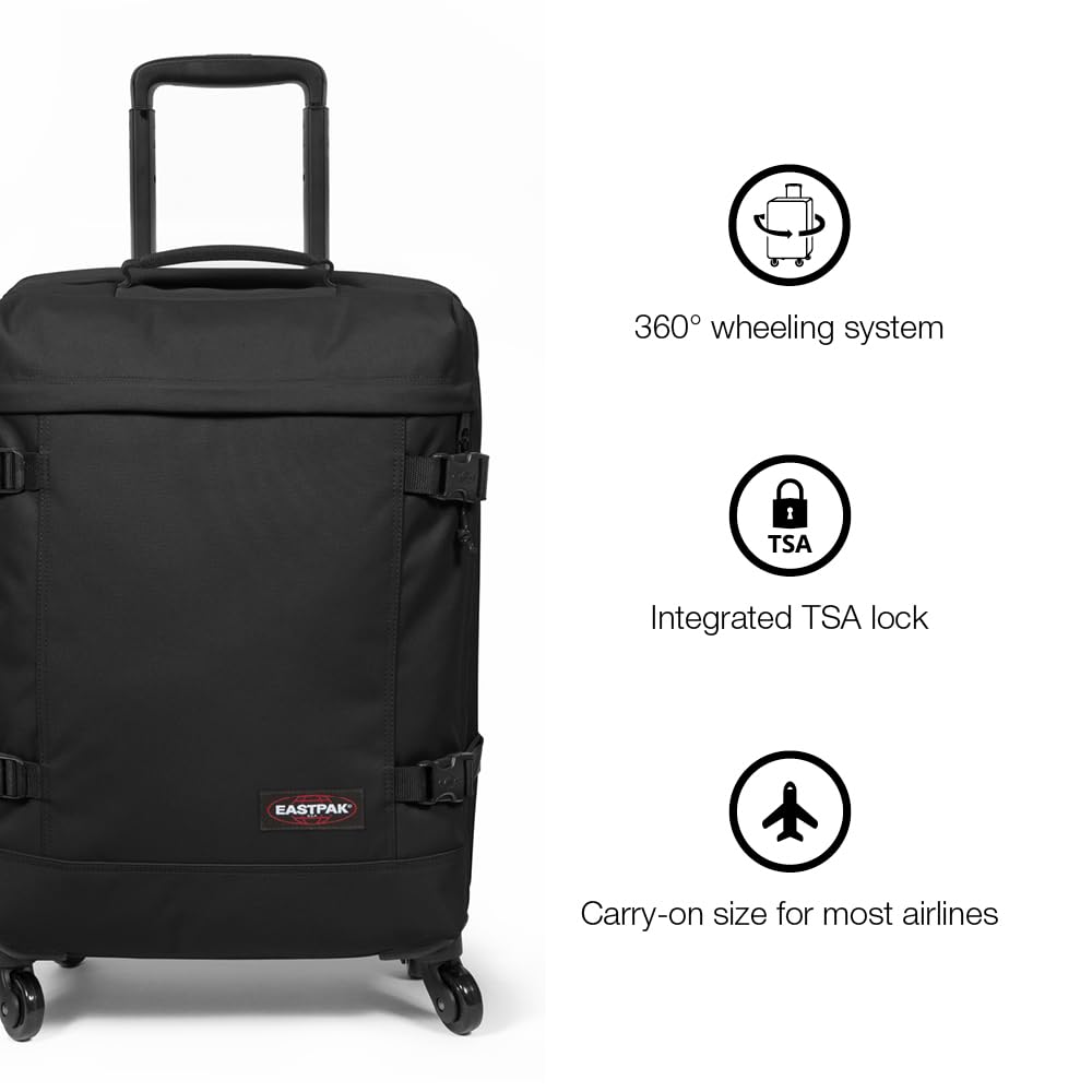 eastpak-trans4-s-carry-on-spinner-44l-two-compartment-cabin-luggage-with-tsa-loc image 7