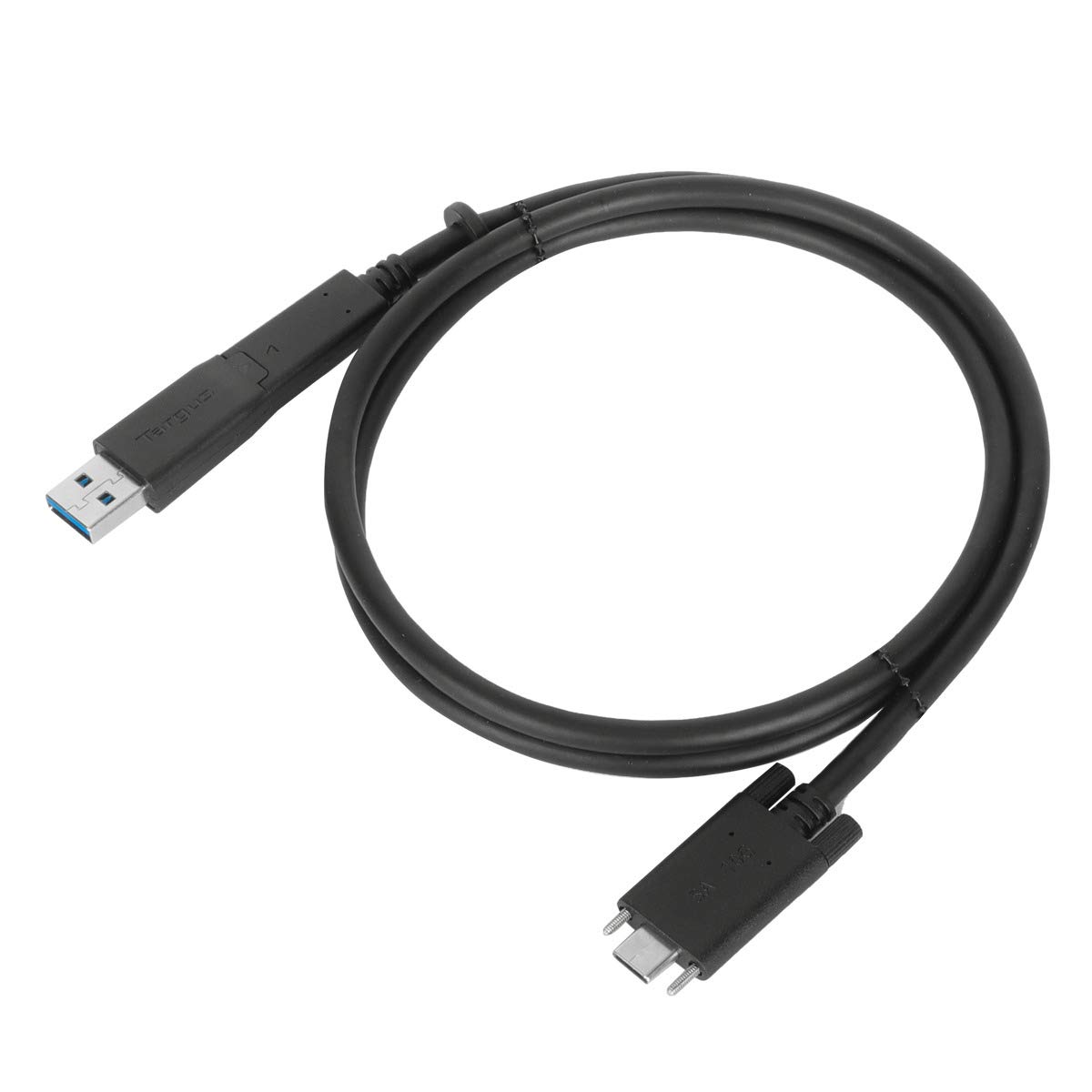 targus-usb-c-male-to-usb-c-male-cable-with-screw-and-usb-a-tether-acc1133glx image 7