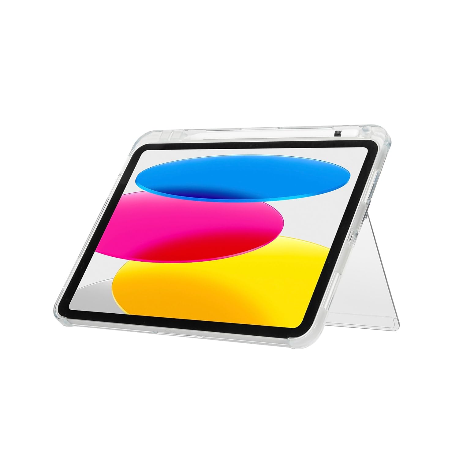 targus-click-in-clear-case-with-kickstand-for-10-9-inch-ipad-10th-gen-military-g image 5