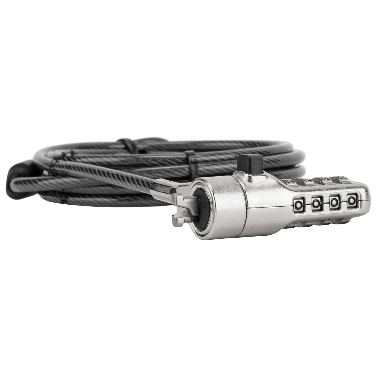 targus-defcon-3-in-1-fixed-combination-security-cable-lock-6-5-ft-black image 2