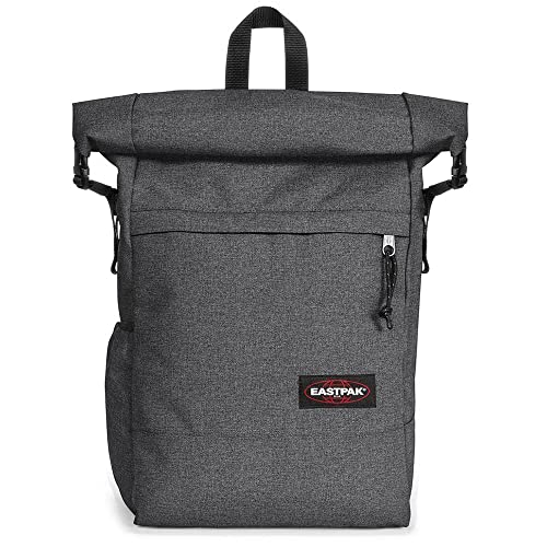 eastpak-chester-everyday-backpack-black-denim-padded-13-laptop-sleeve-top-loadin image 8