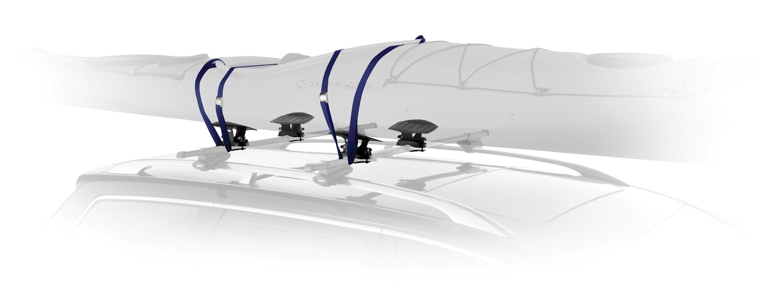 thule-881-top-deck-rooftop-kayak-carrier-with-4-saddles-and-straps image 2