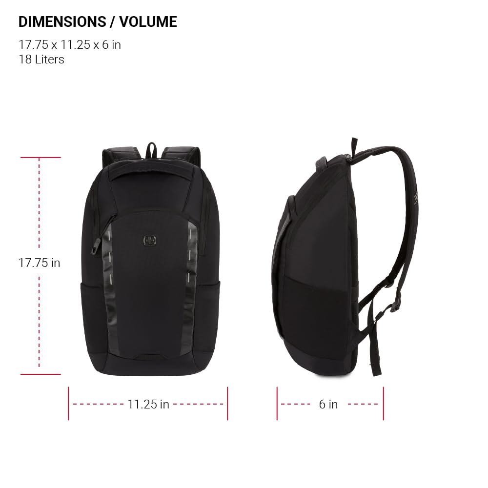 swissgear-8117-laptop-backpack-black-fits-15-laptops-anti-grab-zipper-pulls image 5