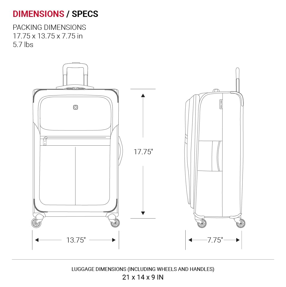 swissgear-4010-softside-spinner-carry-on-18-inch-luggage-black image 5