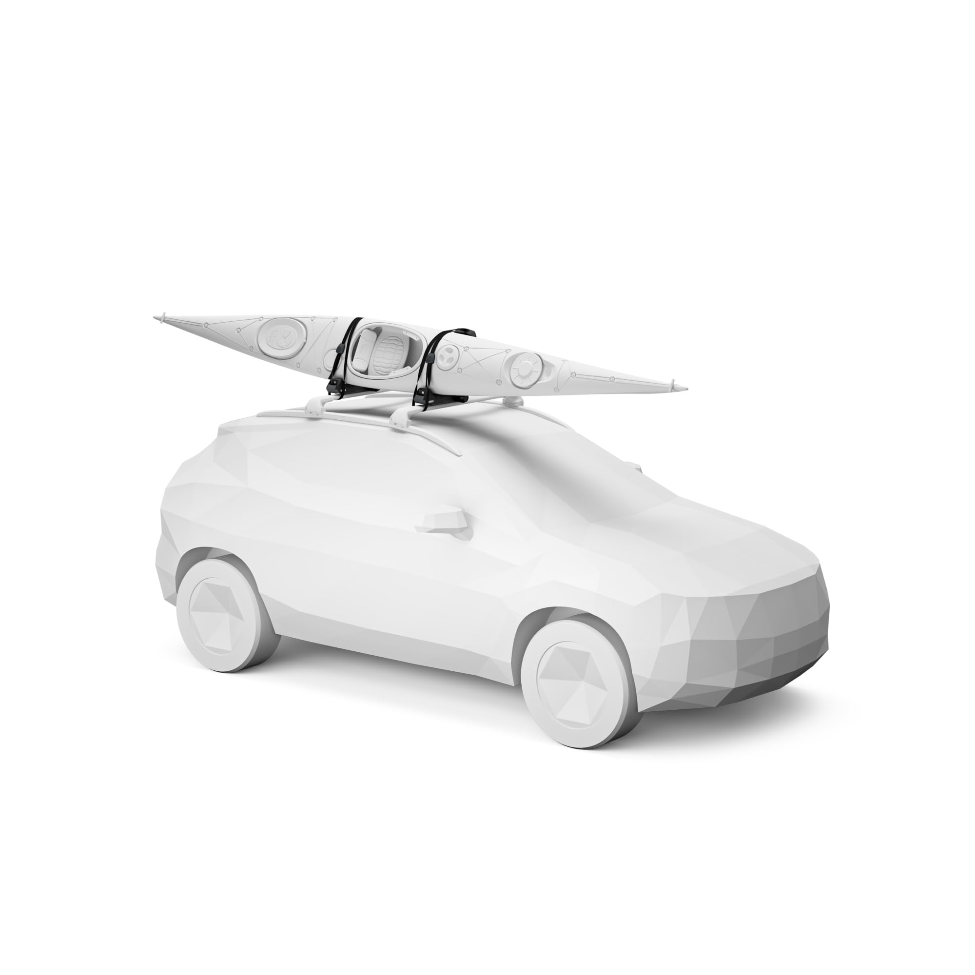 thule-hull-a-port-aero-rooftop-kayak-rack-carries-1-kayak-anti-theft-design-fold image 3