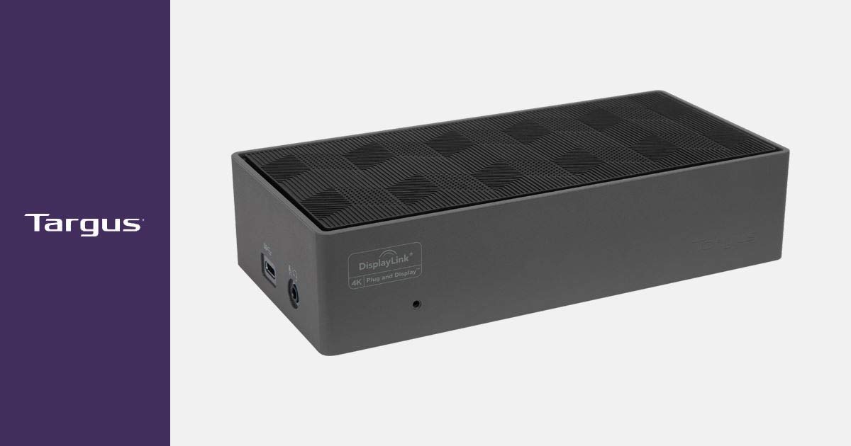 targus-usb-c-universal-dv4k-docking-station-with-100w-power-delivery-dock190usz image 2