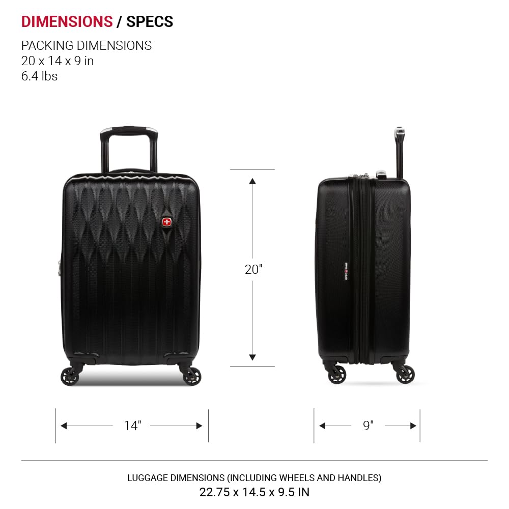 swissgear-8018-expandable-hardside-luggage-set-3-piece-spinner-suitcase-set-20-2 image 5