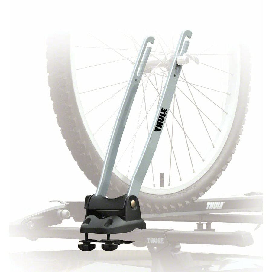 thule-593-wheel-on-rooftop-bicycle-wheel-carrier-for-fork-mounts image 4