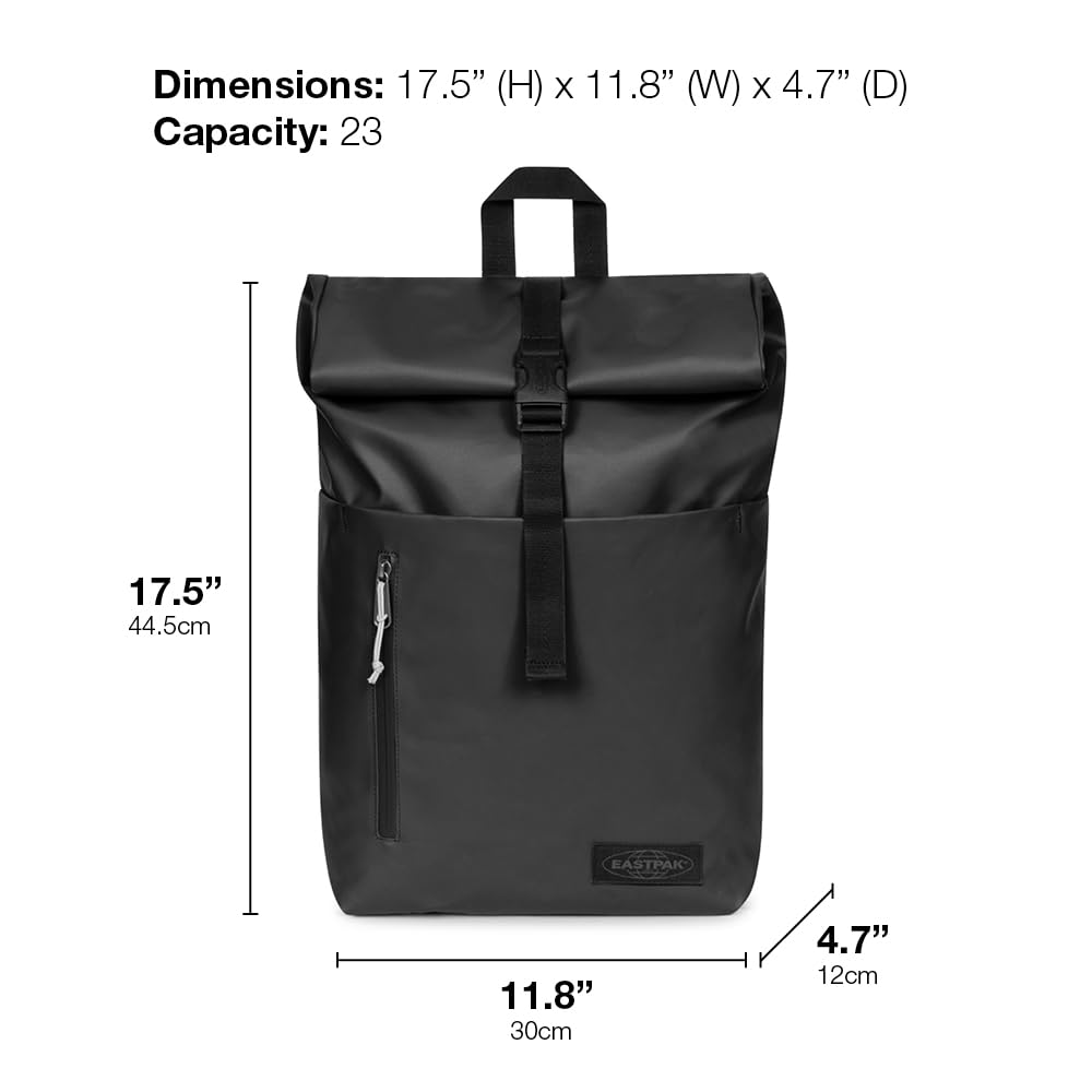 eastpak-up-roll-23l-roll-top-backpack-with-16-laptop-sleeve-security-pocket-bott image 5