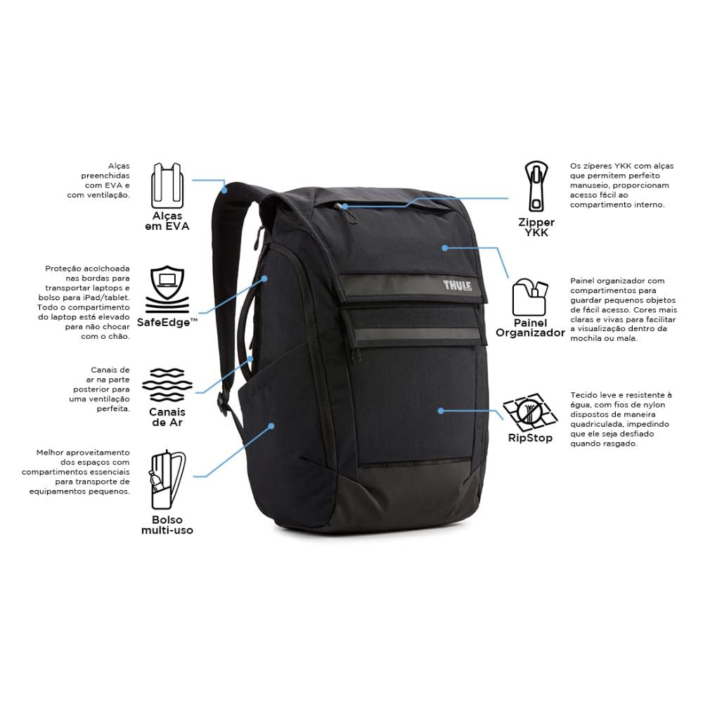 thule-paramount-backpack-27l-weather-resistant-commuter-backpack-with-15-6-lapto image 2