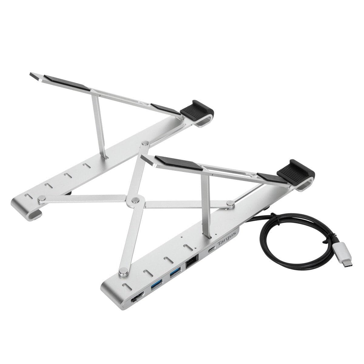 targus-portable-laptop-stand-with-integrated-dock-adjustable-5-positions-white-a image 3