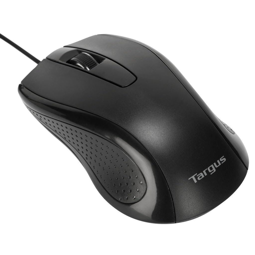 targus-full-size-optical-wired-mouse-with-5ft-usb-cord-1000-dpi-defenseguard-bla image 1
