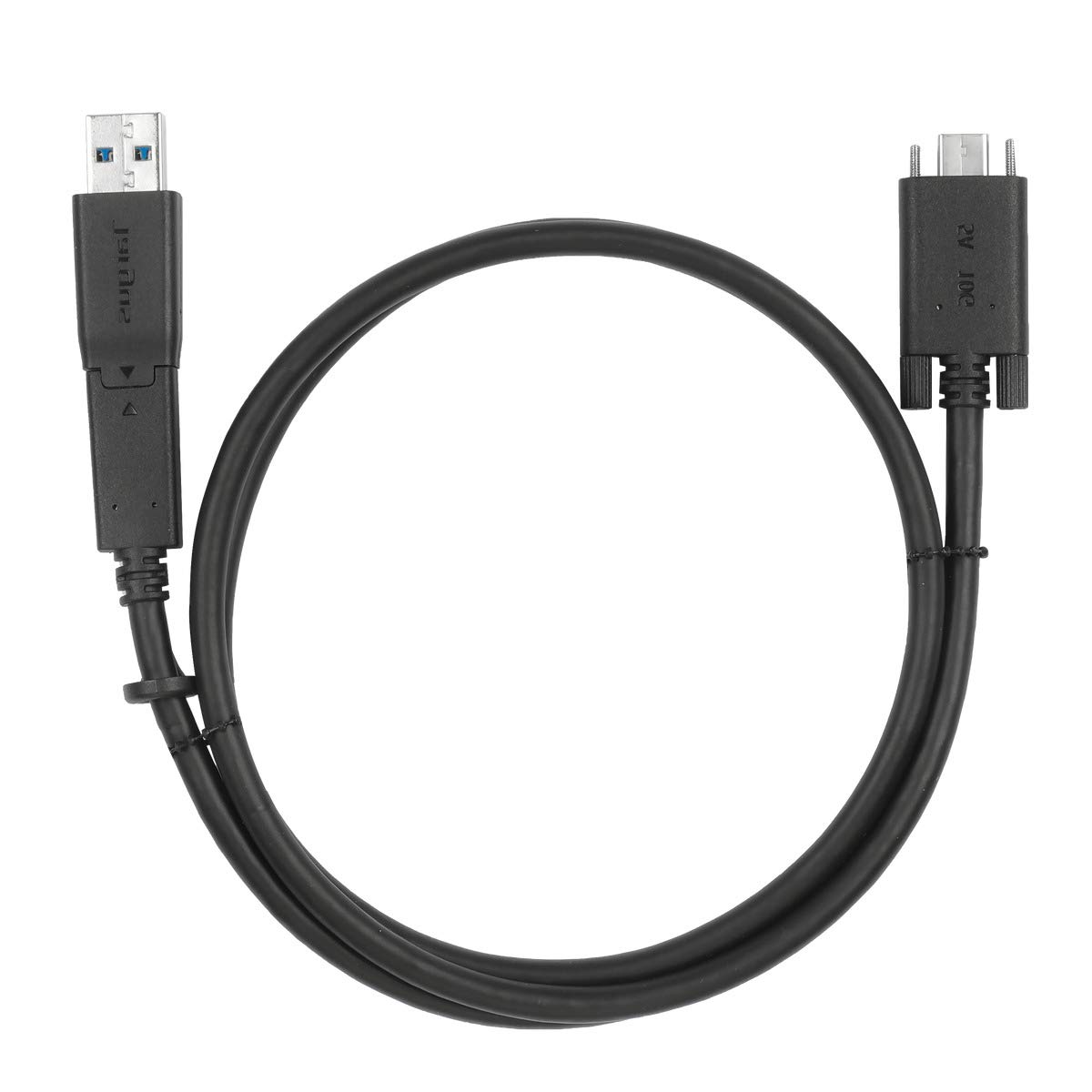 targus-usb-c-male-to-usb-c-male-cable-with-screw-and-usb-a-tether-acc1133glx image 1