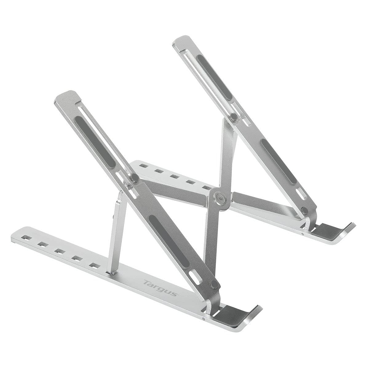 targus-portable-ergonomic-laptop-tablet-stand-6-adjustable-heights-aluminum-fits image 1