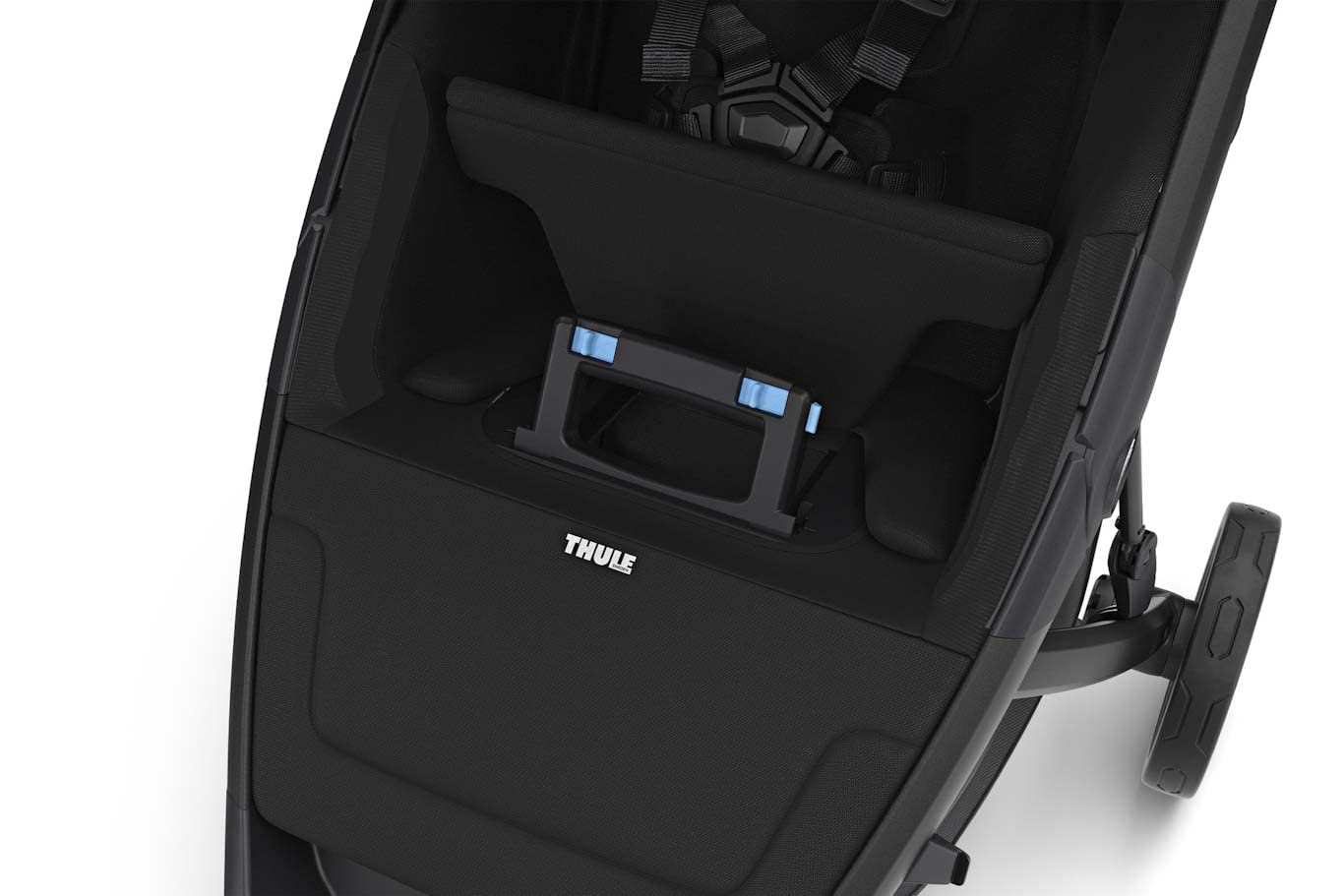 thule-spring-compact-stroller-lightweight-3-wheel-one-hand-fold-upf-50-canopy image 2