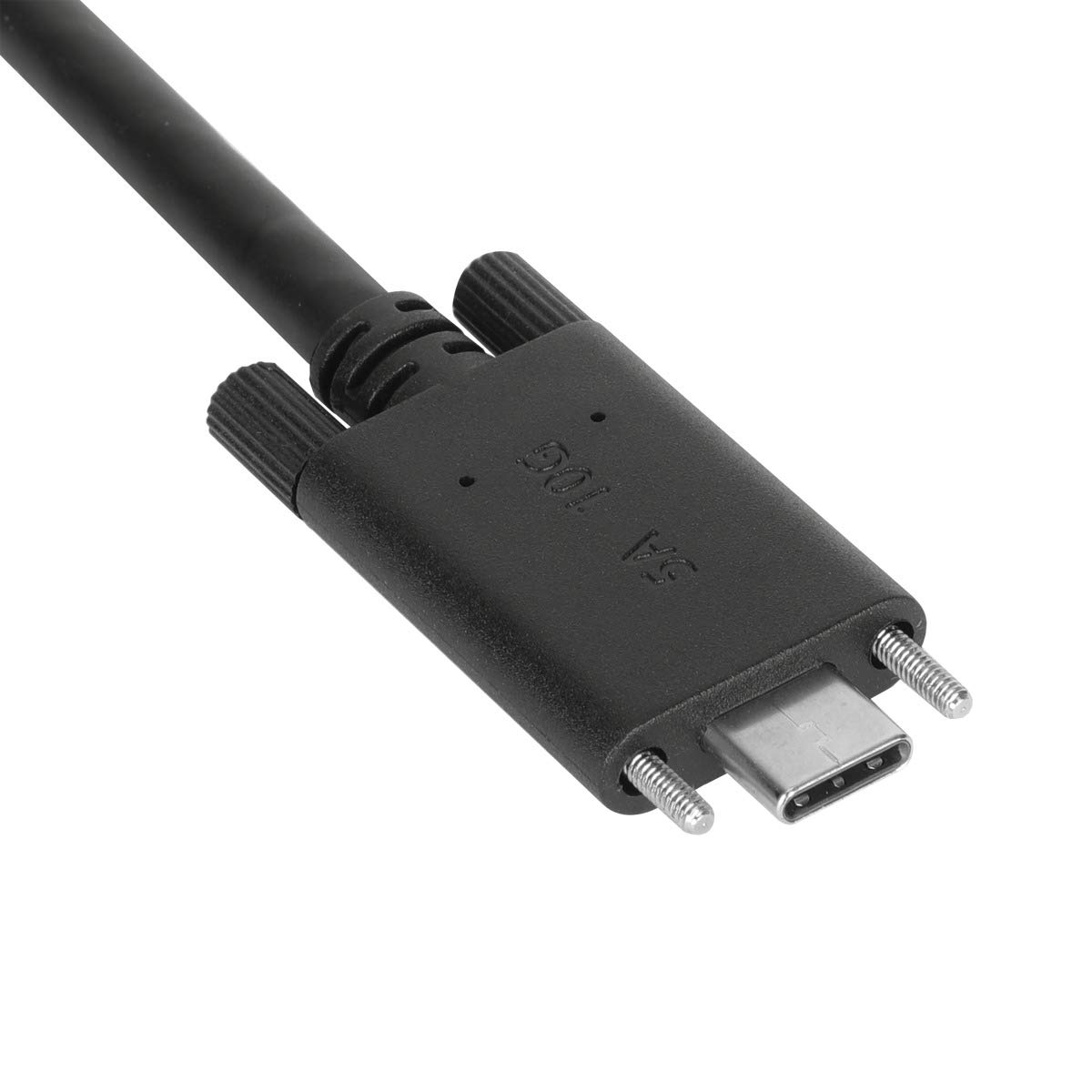 targus-usb-c-male-to-usb-c-male-cable-with-screw-and-usb-a-tether-acc1133glx image 3