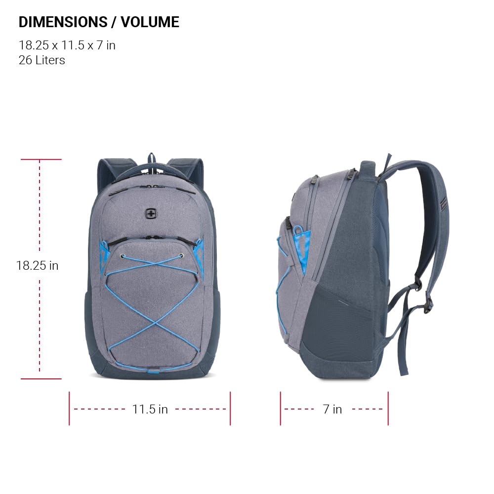 swissgear-8175-laptop-backpack-with-bungee-cord-web-navy-grey-heather-fits-16-la image 5