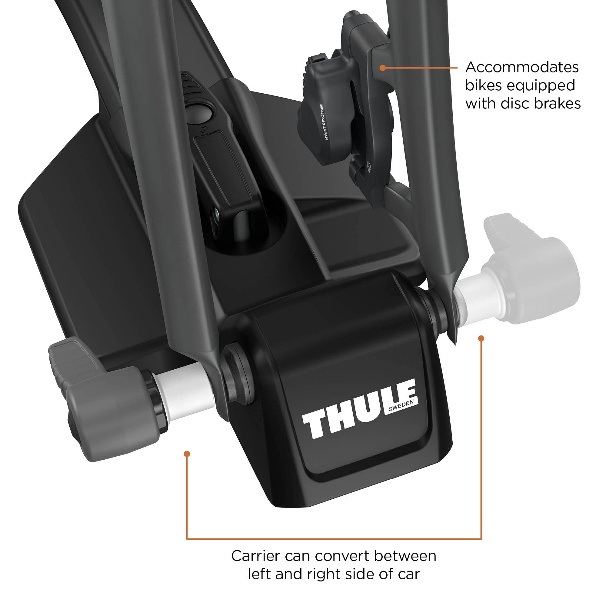 thule-fastride-roof-mounted-bike-rack-fork-mount-quick-release-thru-axle-compati image 3