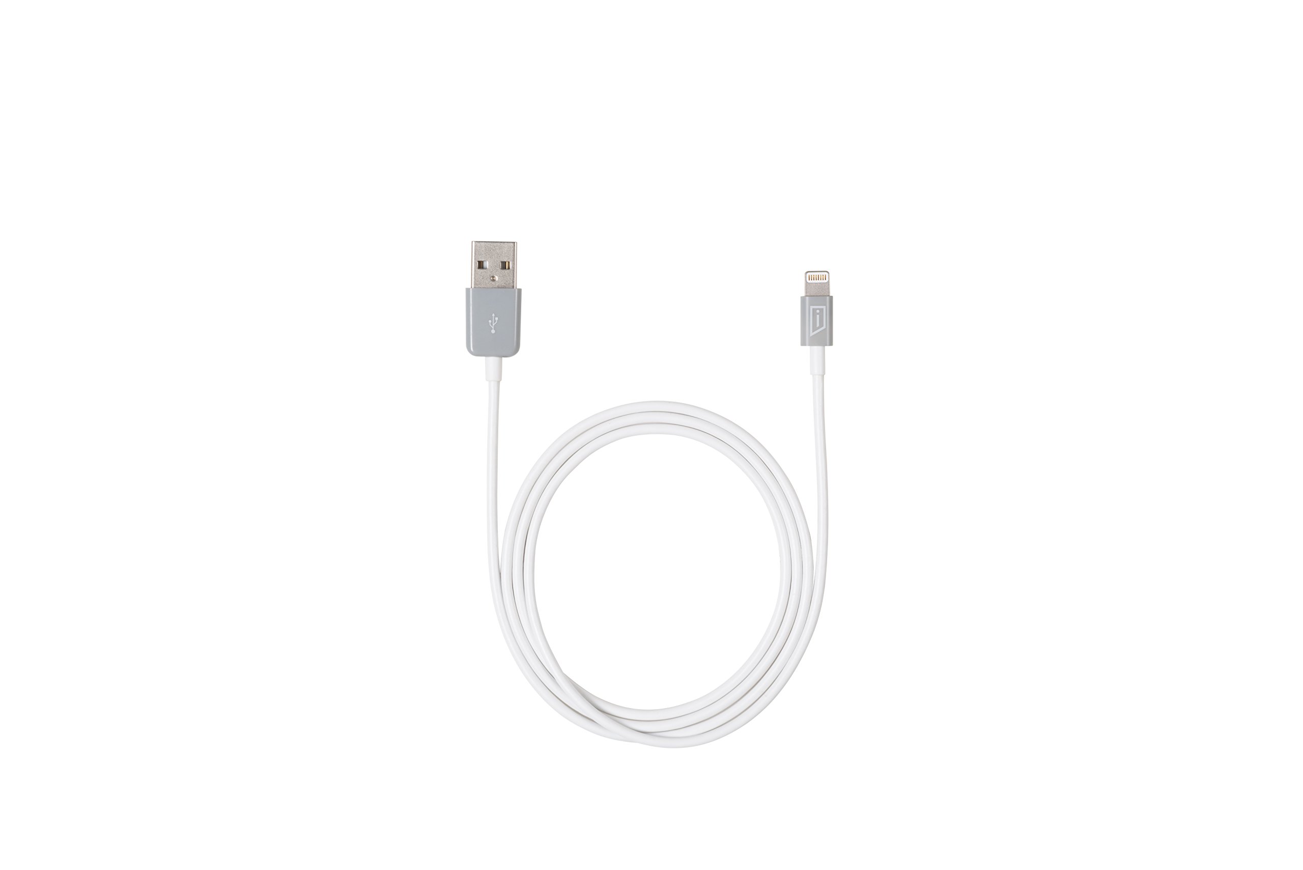 targus-apple-certified-lightning-sync-charge-cable-3-3-feet-white-gray-acc96105c image 1