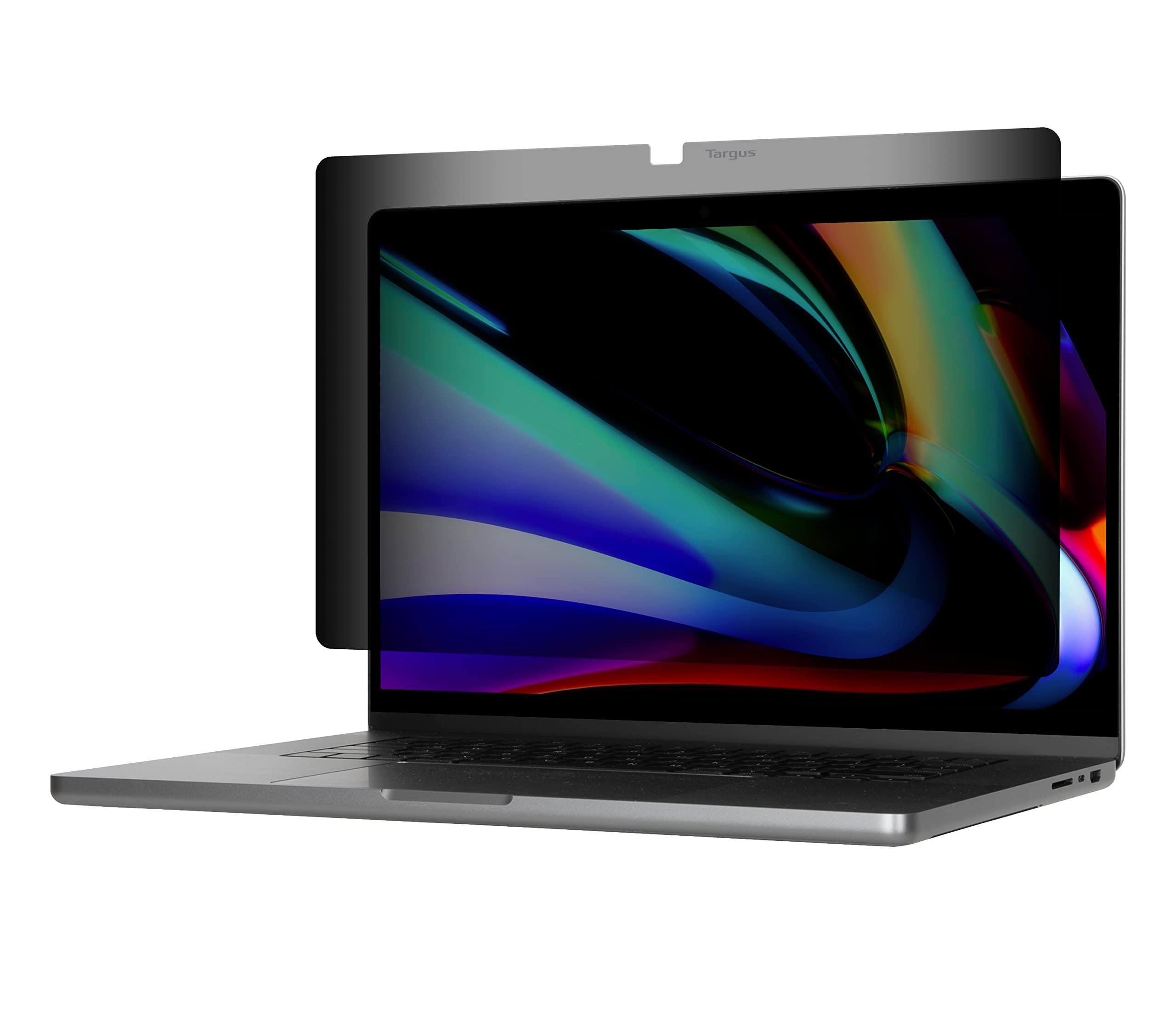 targus-magnetic-pet-2-way-privacy-screen-protector-for-macbook-pro-16-2021-lands image 2