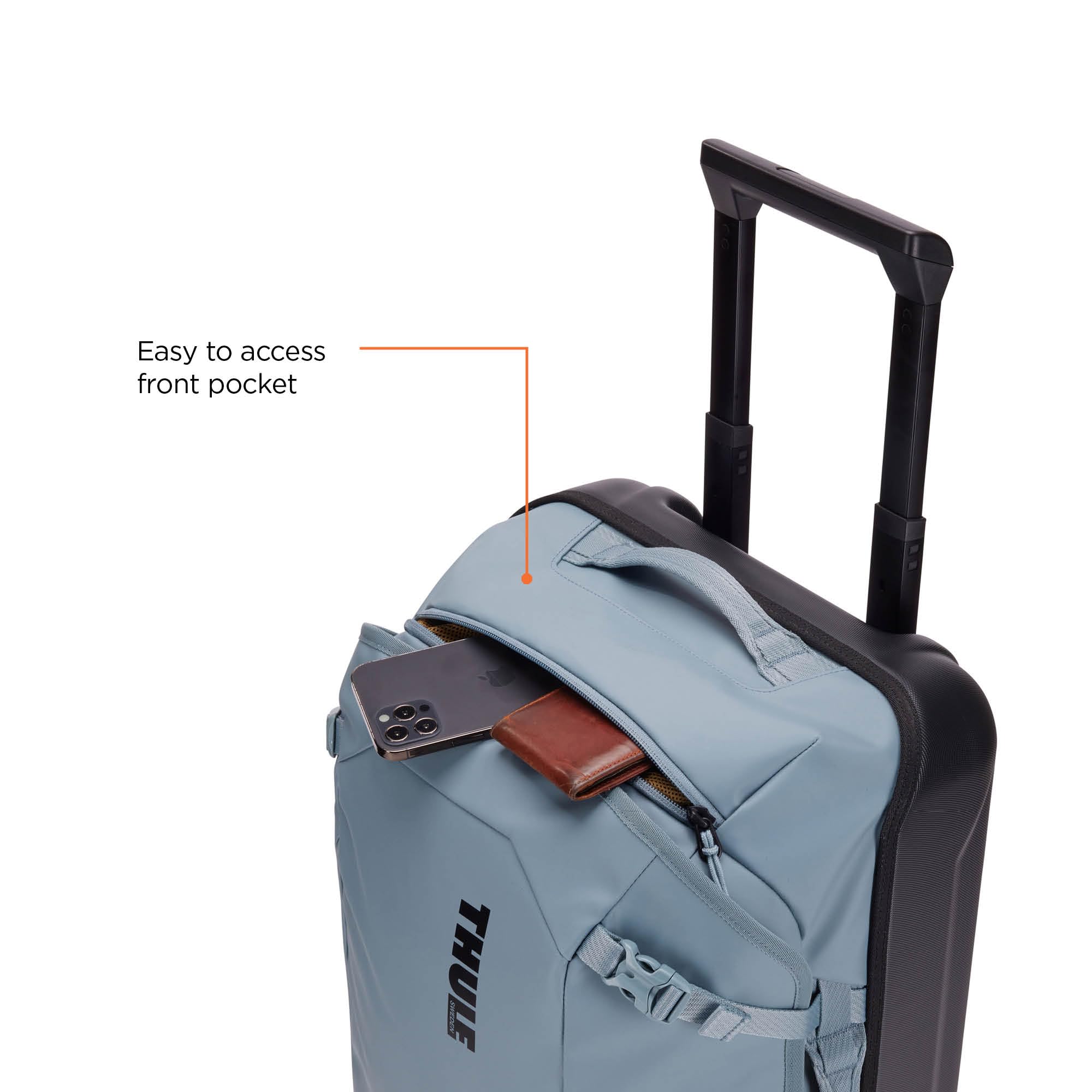 thule-chasm-wheeled-carry-on-duffel-40l-pond-gray image 5