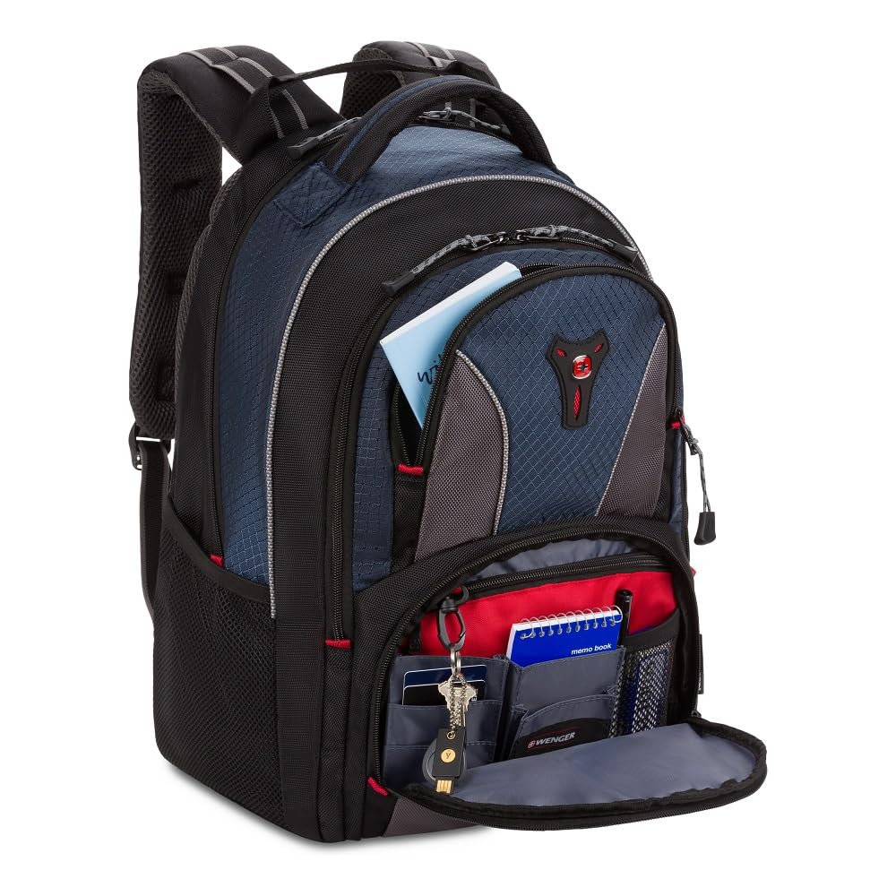 swissgear-wenger-cobalt-laptop-backpack-fits-16-laptop-blue-grey-28-8l image 7