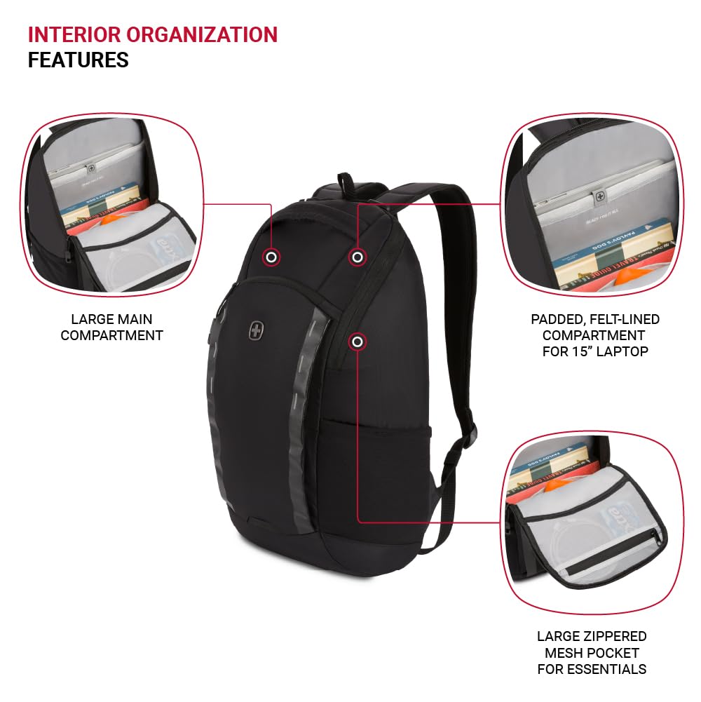 swissgear-8117-laptop-backpack-black-fits-15-laptops-anti-grab-zipper-pulls image 4