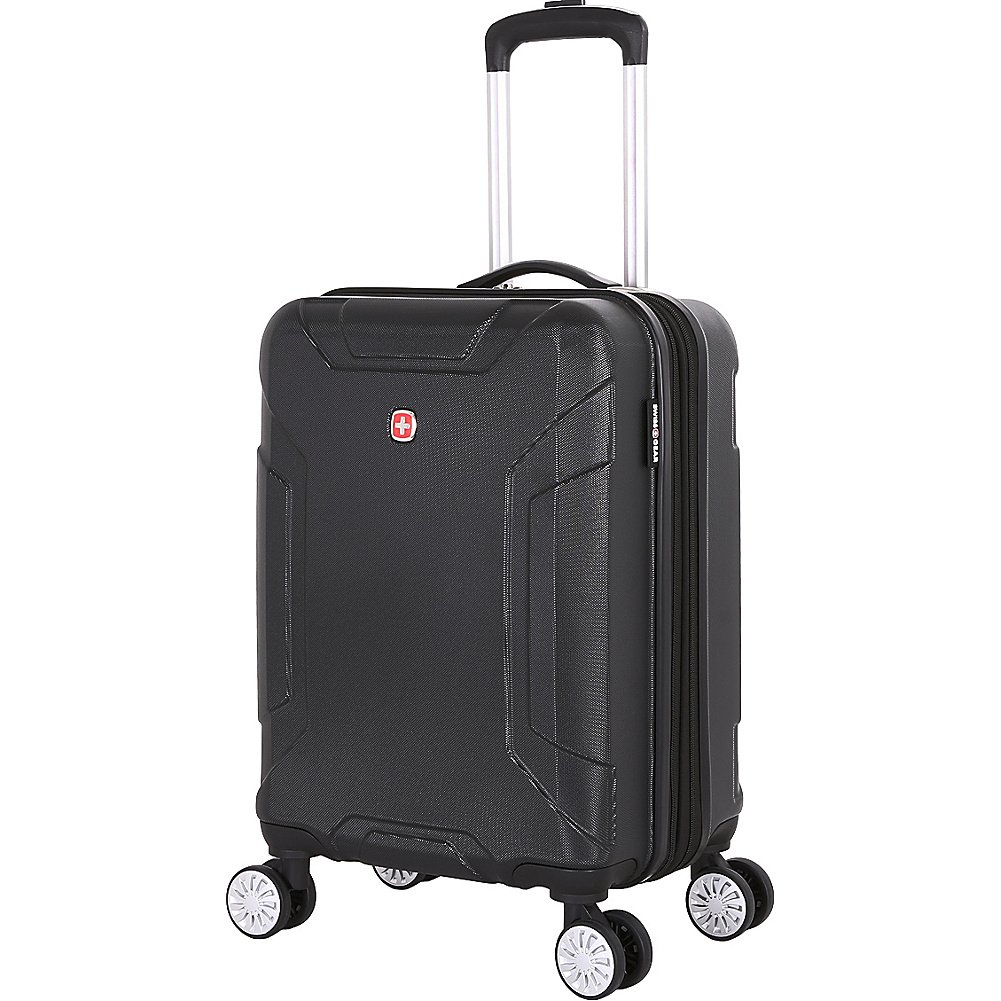 swissgear-annex-hardside-expandable-luggage-with-spinner-wheels-black-carry-on-1 image 1