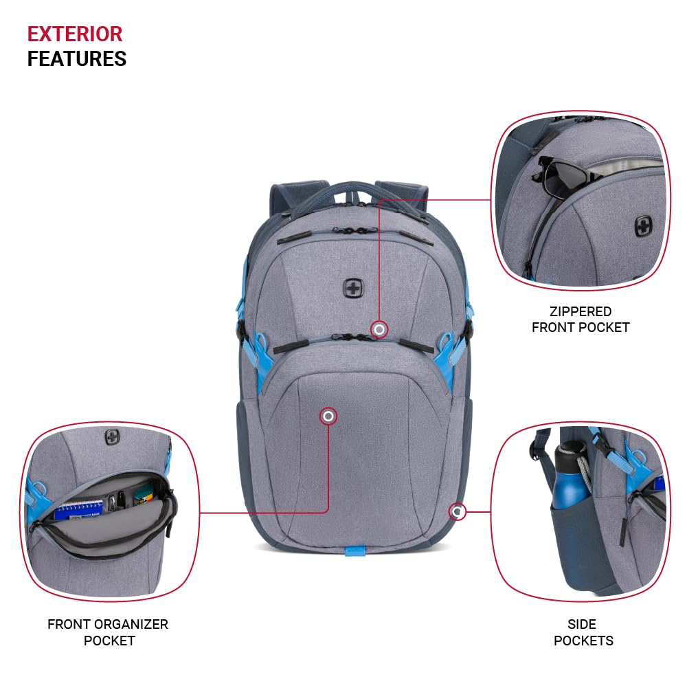 swissgear-urbanpro-laptop-backpack-fits-most-16-inch-laptops-commuter-trolley-sl image 3