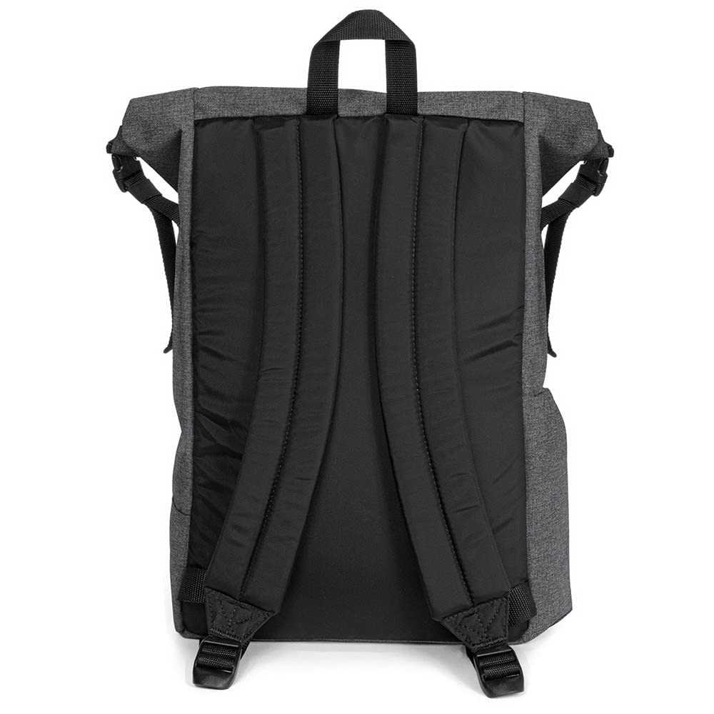 eastpak-chester-everyday-backpack-black-denim-padded-13-laptop-sleeve-top-loadin image 2