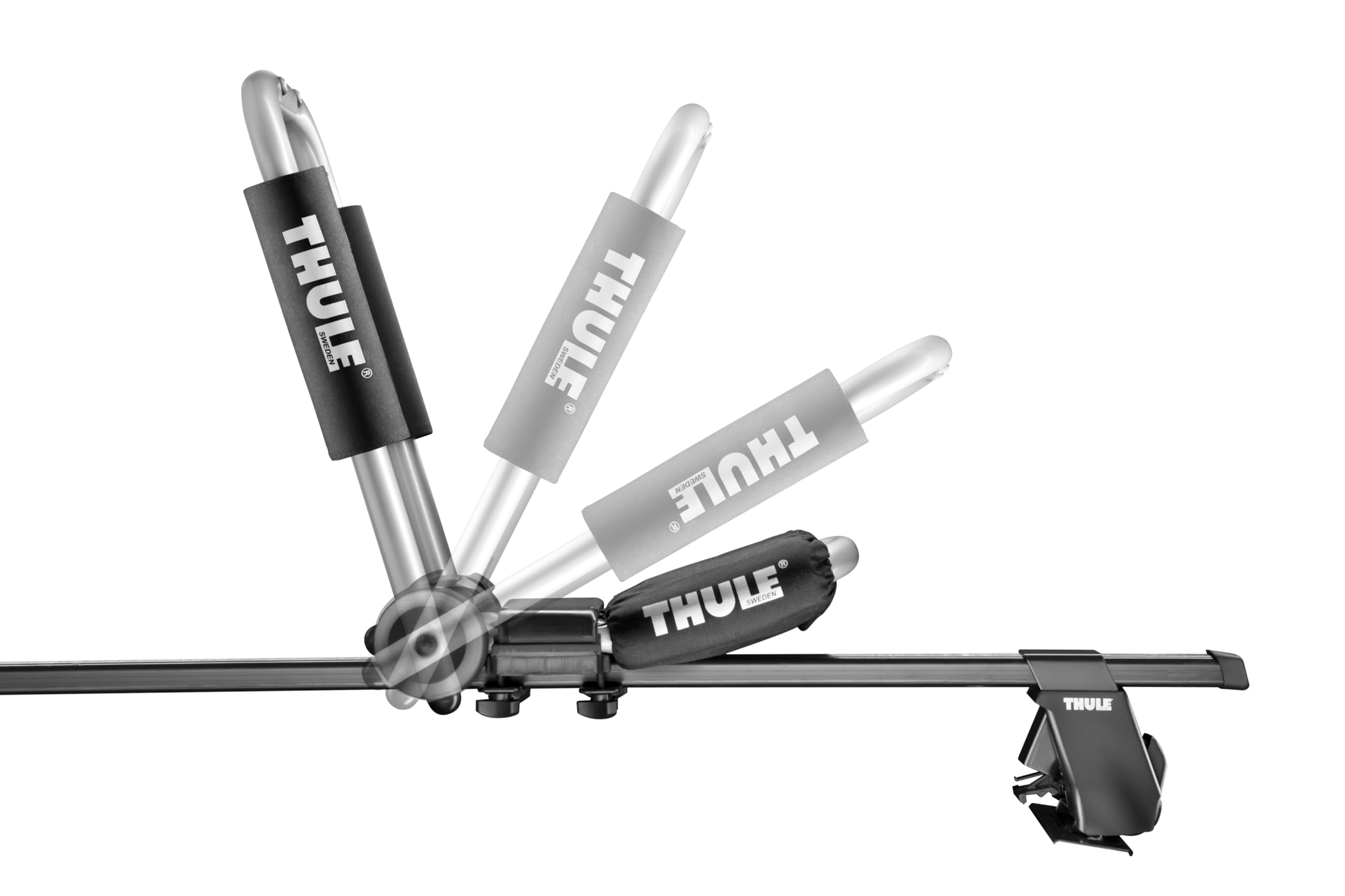 thule-hullaport-pro-rooftop-kayak-carrier-foldable-j-cradle-75lb-capacity image 2