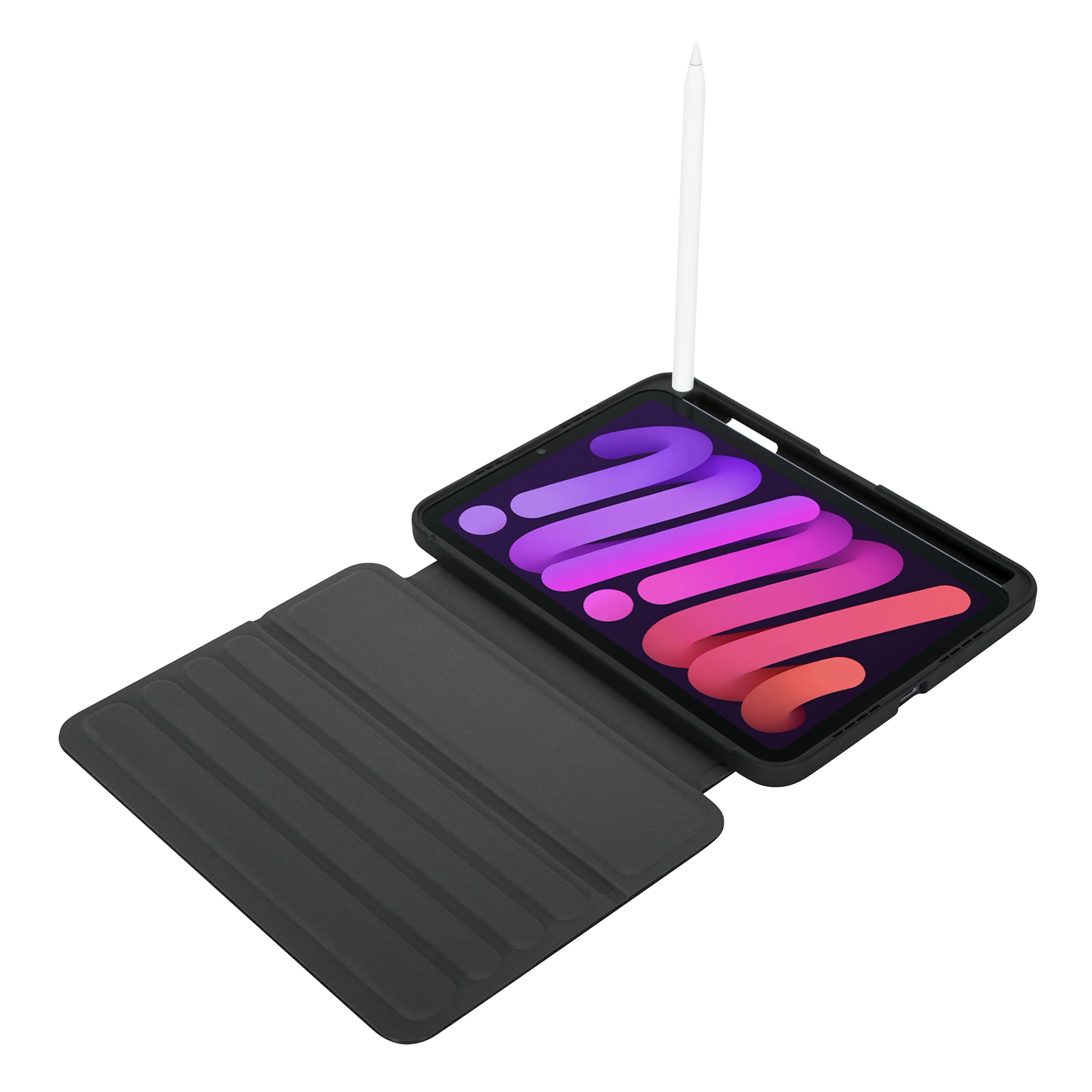 targus-click-in-ipad-mini-6th-gen-case-black-mil-std-810g-rugged-protection-auto image 5